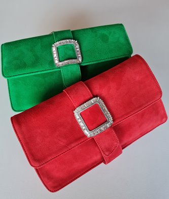  la fenice suede red and green